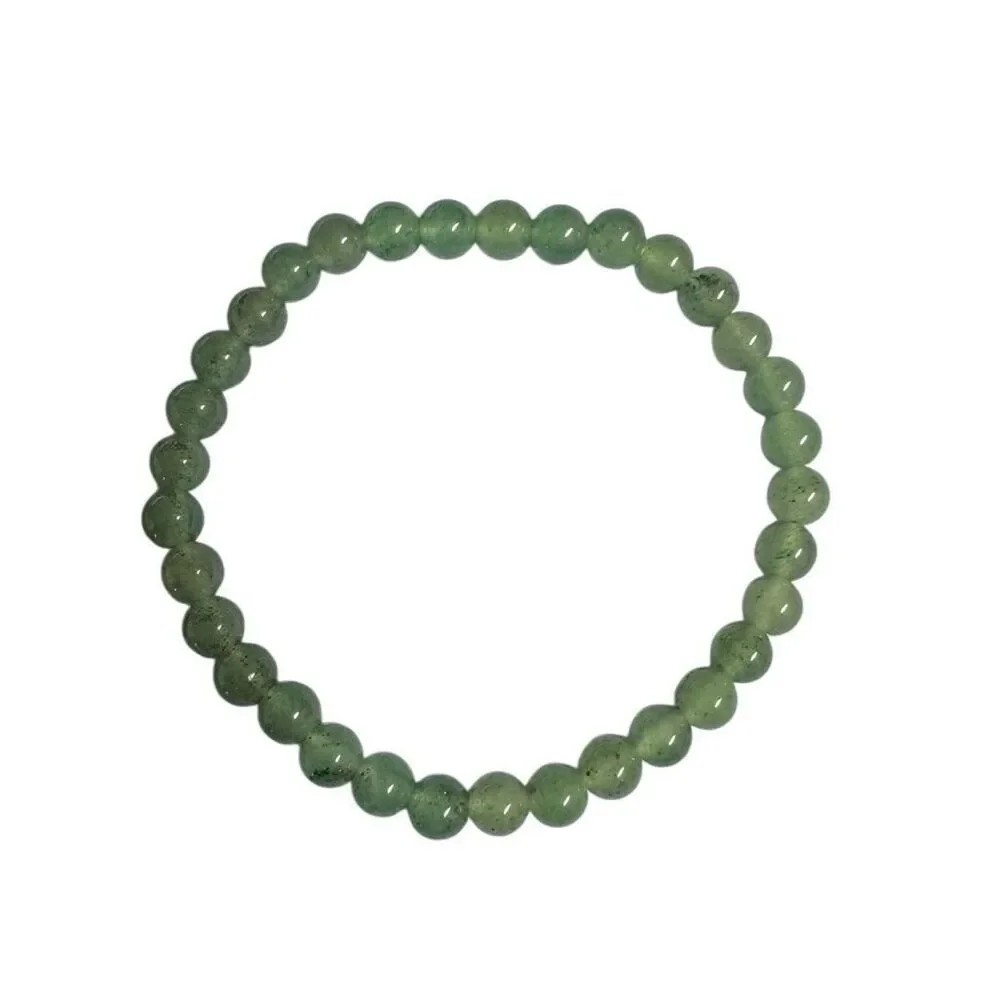 Chlorite Phantom Quartz Bead Bracelet chlorite phantom